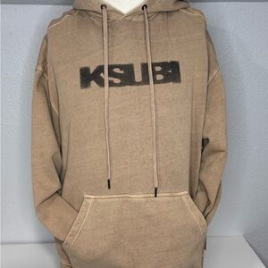 Ksubi Beige Hoodie for Men size Small